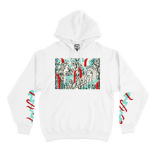 Load image into Gallery viewer, "Lava Land" Basic Hoodie White/Beige