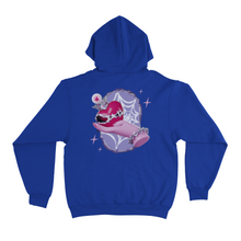 Load image into Gallery viewer, "Broken Heart" Basic Hoodie White/Black/Cobalt Blue