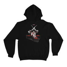 Load image into Gallery viewer, "Angel Ring" Basic Hoodie Black