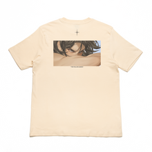 Load image into Gallery viewer, "The Fallen Angel" Cut and Sew Wide-body Tee White/Beige