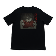 Load image into Gallery viewer, "Crave" Cut and Sew Wide-body Tee Black/White