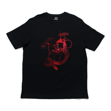Load image into Gallery viewer, "Portable Pet" Cut and Sew Wide-body Tee Red / Black
