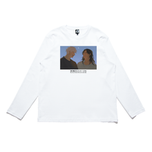 Load image into Gallery viewer, "My One And Only" Cut and Sew Wide-body Long Sleeved Tee White/Black