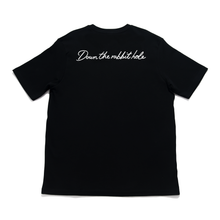 Load image into Gallery viewer, "Alice" Cut and Sew Wide-body Tee Black