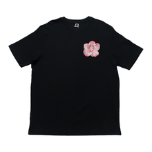 Load image into Gallery viewer, "Bloom" Cut and Sew Wide-body Tee Black / White
