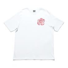 Load image into Gallery viewer, "Bloom" Cut and Sew Wide-body Tee Black / White