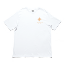 Load image into Gallery viewer, "Starry Night" Cut and Sew Wide-body Tee White / Black