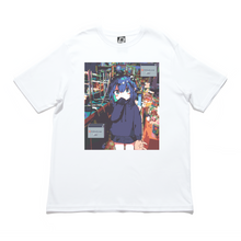 Load image into Gallery viewer, "Error" Cut and Sew Wide-body Tee White/Black