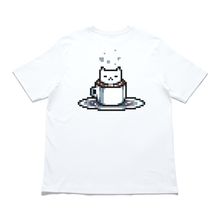 Load image into Gallery viewer, "Floating" Cut and Sew Wide-body Tee White