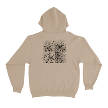 Load image into Gallery viewer, "Sword" Fleece Hoodie Beige
