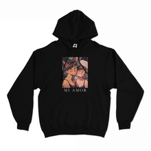 Load image into Gallery viewer, "Mi Amor" Basic Hoodie Black/Beige