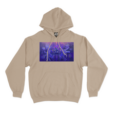 Load image into Gallery viewer, "Mahito" Fleece Hoodie Beige/White
