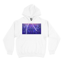 Load image into Gallery viewer, "Mahito" Fleece Hoodie Beige/White