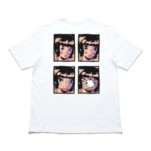 Load image into Gallery viewer, "New Phase" Cut and Sew Wide-body Tee White
