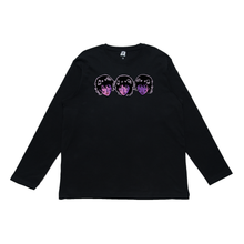 Load image into Gallery viewer, "Run your Life" Cut and Sew Wide-body Long Sleeved Tee Black