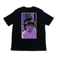 Load image into Gallery viewer, "Run your Life" Cut and Sew Wide-body Tee Black