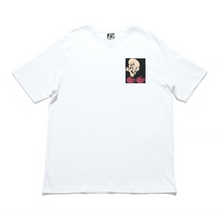 Load image into Gallery viewer, "遙か彼方" Cut and Sew Wide-body Tee White/Black
