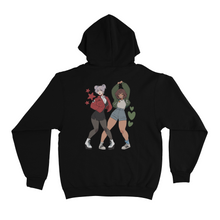 Load image into Gallery viewer, "Star Girl" Basic Hoodie Black