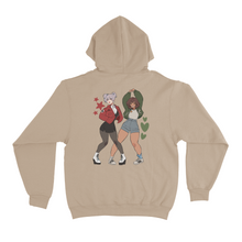 Load image into Gallery viewer, "Cool Girl" Fleece Hoodie Beige