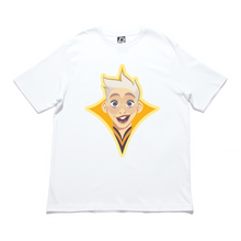 Load image into Gallery viewer, "GERARD" Cut and Sew Wide-body Tee White