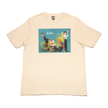 Load image into Gallery viewer, "Art of SB19" Cut and Sew Wide-body Tee Beige