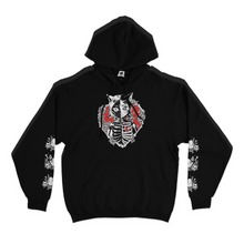 Load image into Gallery viewer, "Mewxcat" Basic Hoodie Black/White