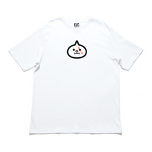 Load image into Gallery viewer, "Thunder" Cut and Sew Wide-body Tee White/Black