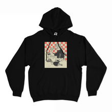 Load image into Gallery viewer, "Pizza" Basic Hoodie Black/Beige