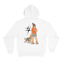 Load image into Gallery viewer, "Everbody Loves Pizza" Basic Hoodie White