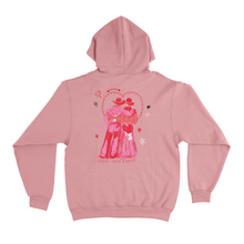 Load image into Gallery viewer, "Cowboys make better lovers" Basic Hoodie Black/ Light Pink