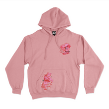 Load image into Gallery viewer, "Cowboys make better lovers" Basic Hoodie Black/ Light Pink