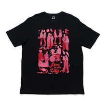Load image into Gallery viewer, "Love In The City" Cut and Sew Wide-body Tee Black