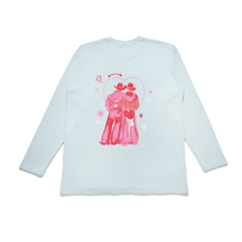 Load image into Gallery viewer, "Cowboys Make Better Lovers" Taper-Fit Heavy Cotton Long Sleeve Tee Mint