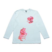 Load image into Gallery viewer, "Cowboys Make Better Lovers" Taper-Fit Heavy Cotton Long Sleeve Tee Mint