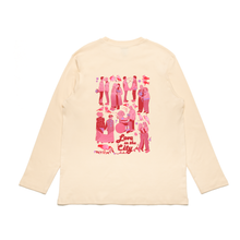 Load image into Gallery viewer, "Love In The City" Cut and Sew Wide-body Long Sleeved Tee Beige