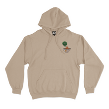 Load image into Gallery viewer, "Plants Dad" Fleece Hoodie Beige