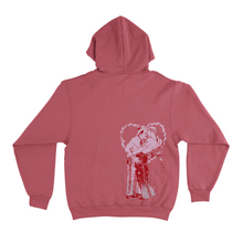 Load image into Gallery viewer, "Valentine" Basic Hoodie Deep Pink