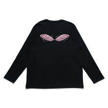 Load image into Gallery viewer, "Bug" Cut and Sew Wide-body Long Sleeved Tee Black