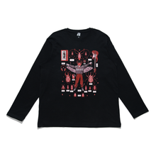 Load image into Gallery viewer, "Bug" Cut and Sew Wide-body Long Sleeved Tee Black