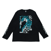 Load image into Gallery viewer, &quot;FEROCITY&quot; Cut and Sew Wide-body Long Sleeved Tee White / Black / Beige