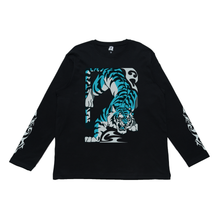 Load image into Gallery viewer, "FEROCITY" Cut and Sew Wide-body Long Sleeved Tee White / Black / Beige
