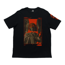 Load image into Gallery viewer, &quot;NEOANGELS&quot; Cut and Sew Wide-body Tee Black/Beige