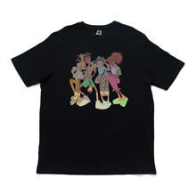 Load image into Gallery viewer, "Summer" Cut and Sew Wide-body Tee White/Black/Beige