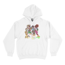 Load image into Gallery viewer, "Summer" Basic Hoodie White/Black