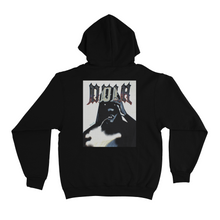 Load image into Gallery viewer, "Noir" Basic Hoodie Black/White