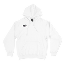 Load image into Gallery viewer, "Noir" Basic Hoodie Black/White