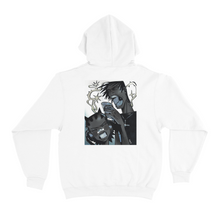 Load image into Gallery viewer, "..." Basic Hoodie Black/White