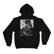 Load image into Gallery viewer, "..." Basic Hoodie Black/White