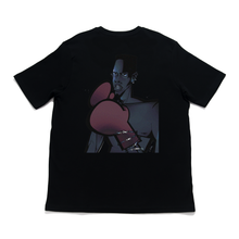 Load image into Gallery viewer, "I’m The King, I’m The Peasant And The Fighter" Cut and Sew Wide-body Tee Black/ White