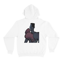 Load image into Gallery viewer, "I’m The King, I’m The Peasant And The Fighter" Basic Hoodie Black / White